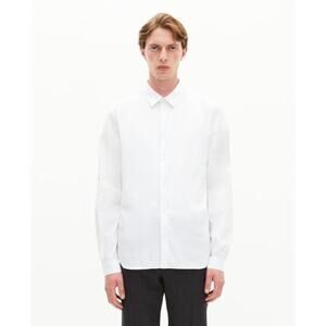 The Kooples Paris Fitted Paper Popeline Shirt • White • Men’s XL • NWT